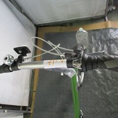 D212☆29800円☆美品☆折りたたみ中古自転車【FIAT グリーン 16インチ