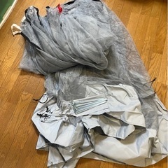 簡単タープ未使用ネットメッシュカバーセット