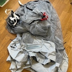簡単タープ未使用ネットメッシュカバーセット