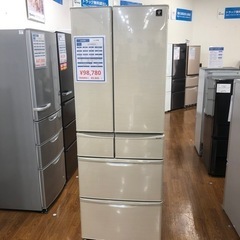 SHARP 6ドア冷蔵庫 2019年製 98,780円