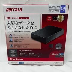 BUFFALO/外付けHDD/1TB/HD-LE1U-BB