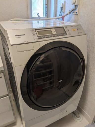 panasonicドラム式洗濯乾燥機NA-VX8500R 右開きホワイト
