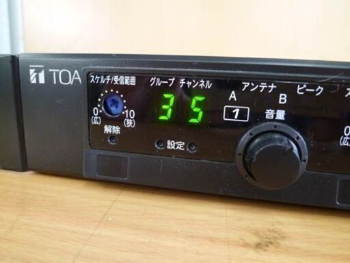 東亜 ダイバシティ ワイヤレス チューナー WT-1822 スタジオ機材 プロ