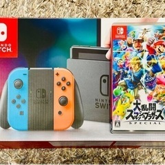 Nintendo Switch +スマブラをセットでお譲りします！