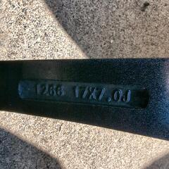 215/55R17 スタッドレスタイヤ ホイール付 4本セット