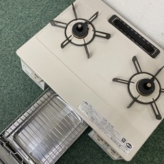 【ご来店限定】＊リンナイ プロパンガスコンロ 2019年製＊0106-1