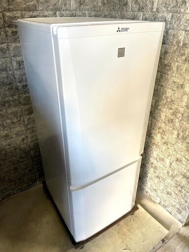 大阪限定配送★3か月保障付き★冷蔵庫★2016年★三菱★146L★MR-P15EZ-KW★R-310