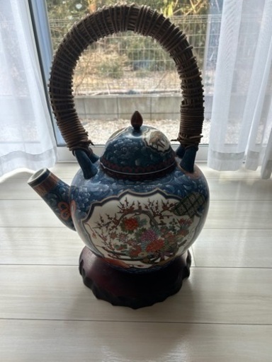 白井）骨董品　特大急須