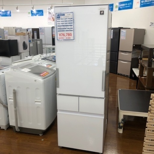 SHARP 4ドア冷蔵庫　2019年製　76,780円