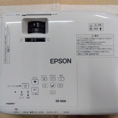 【ネット決済・配送可】（新古品）EPSONプロジェクターＥＢ‐Ｗ０6