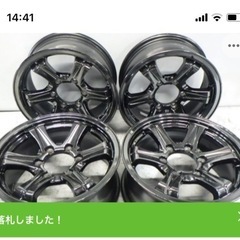 交渉中　格安アルミセット。スタッドレス215-65-16 ハイエース