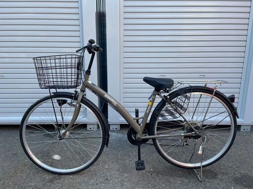 週末セール！　丸石サイクル 6段変速付き 27インチ 自転車　 monsieur
