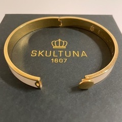 SKULTUNA スクルツナ バングル ブレスレット ゴールド×...