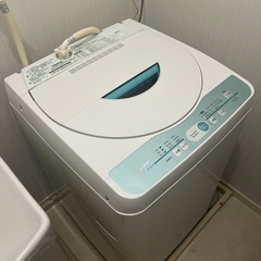 洗濯機　SHARP ES-GL45 2008年　譲り先決定しました