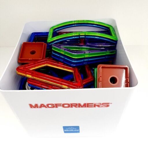 ★ジモティー割引有★ BorneLund マグフォーマー MAGFORMERS ディスカバリーBOX 中古品