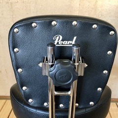 Pearl パール Roadsterドラムスローン(サドル型シート+バックレスト)