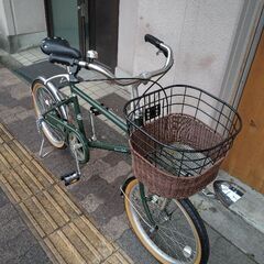 Kon\'s Labo[コンズラボ]20吋 ミニベロ(小径車) シングル/モスグリーン