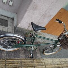 Kon\'s Labo[コンズラボ]20吋 ミニベロ(小径車) シングル/モスグリーン