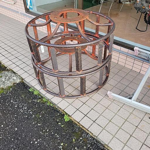 トラクター用　鉄車輪　かご車輪