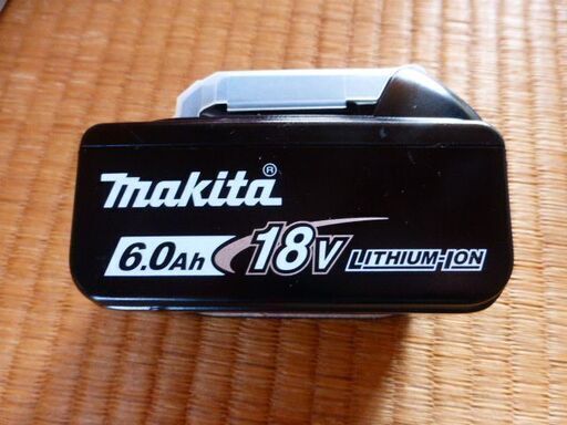 マキタ　18V　6.0AHバッテリー　新品　未使用