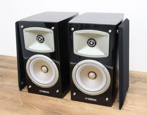 【ヤ取2/21終了】≪J1264ジ≫音出しOK YAMAHA/ヤマハ スピーカー ペア NS-B330 オーディオ機器/音響機器 No.I109829/No.I109830 ブラック ブックシェルフ