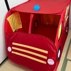 室内用テント　消防車