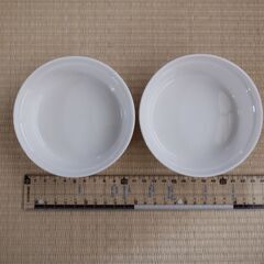 ココット皿_２枚セット 白色・丸形