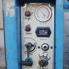 デンヨー エンジンコンプレッサー DPS-50SSB 281時間 ワンオーナー