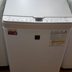 SHARP　2021年製　8.0kg全自動洗濯機　ES-PX8F