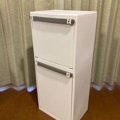 【決定済】2段ゴミ箱（ホワイト）