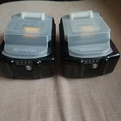 中古品 マキタ バッテリ2個セット  18V  6.0Ah 108Wh   BL1860B
