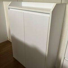 ニトリ　薄型カウンター下収納 扉タイプ(60WH)