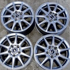 ※在庫全処分セール※【W-021】WARENホイール☆15x6J ☆5穴/43/PCD114.3