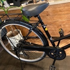 新春SALE！6段変速】27インチ自転車 ブラック