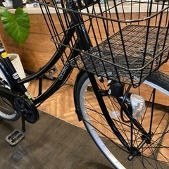 新春SALE！6段変速】27インチ自転車 ブラック