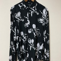 柄シャツ　ZARA