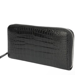 新春特別セール 長財布 クロコダイル ブラック高見え オシャレ