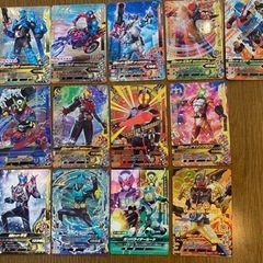 仮面ライダーカード　13枚