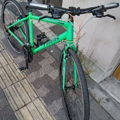 TREK[トレック]FX3 700c クロスバイク(M) アルミ/27speed/ライトグリーン
