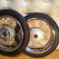 ホンダ リトルカブ前後ホイール