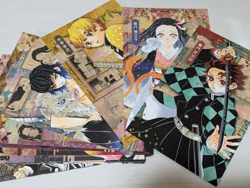【限定版】鬼滅の刃 全23巻セット #美品 #謹製絵葉書付き