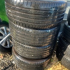 社外アルミホイールタイヤ付き