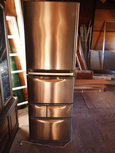 決まりました 三菱 5ドア冷凍冷蔵庫 MR-K405NT 401リットル