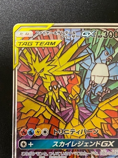 ファイヤー＆サンダー＆フリーザーGX SA SR スペシャルアート ポケカ