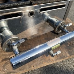 ■中古品 たこ焼き器 ＬＰガス（プロパン） 28穴ｘ2連 穴37φ サイズ：410ｘ480ｘ190ｍｍ 動作問題なし■