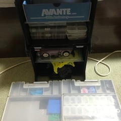 ミニ四駆ポータブルピット＋工具＋部品等