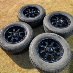 スタッドレスタイヤ ホイール4本セット265/65R17 ヨコハ...