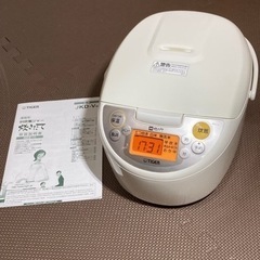 【商談中】タイガー 炊飯器 IH 5.5合 炊きたて ホワイト ...