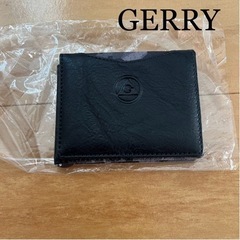 未使用　GERRY カードケース　黒色×迷彩