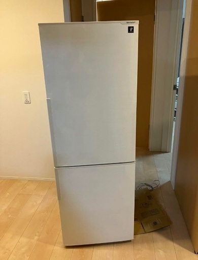 シャープ　冷蔵庫　SHARP SJ-PD27D-W